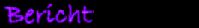 Bericht