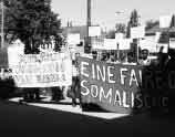 wütende proteste somalischer flchtlinge